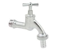 KIRCHHOFF KIRCHHOFF MS Robinet de vidange à poignée, chrome, 3/4"AG x 1"AG x 3/4"T Quantité:1