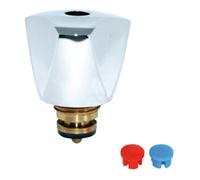 KIRCHHOFF KIRCHHOFF Poignée capot, chrome, 1/2", avec partie supérieure, marquage bleu Quantité:1