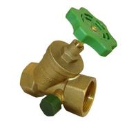 KIRCHHOFF KIRCHHOFF Robinet d'arrêt oblique, 3/4"FF, avec vidange Quantité:1