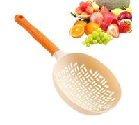 Kirdume Passoire à pâtes en Silicone - Cuillère passoire à pâtes - Passoire de Cuisson Multifonction, Panier d'égouttage de Fruits et légumes pour Spaghetti, Nouilles, pâtes, boulettes