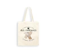 Kiribou Cadeau Tote Bag Le Hasard a Fait De Nous des Collègues, La Chance Des Amies