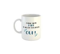 Kiribou J’aime Mon Papi, Il me Dit Toujours Oui Mug - Le Cadeau Parfait