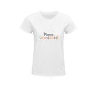 Kiribou Maman Formidable en Couleur T-Shirt Femme - Cadeau pour Une Maman Formidable