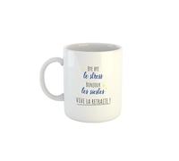 Kiribou Mug “Bye bye le stress, bonjour les siestes, vive la retraite” - La tasse parfaite pour savourer la liberté