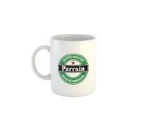 Kiribou Mug Certifié Meilleur Parrain - Pour un Parrain qui Mérite le Meilleur !