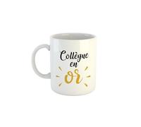 Kiribou Mug « Collègue en Or » - Un Cadeau inoubliable au Travail