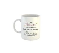 Kiribou Mug Femme Maman Formidable - Une Tasse Comme Cadeau d’Anniversaire/Fête des Mères