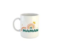 Kiribou Mug Femme Super Maman - Un Cadeau Éclatant pour Toutes Occasions