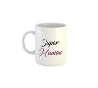 Kiribou Mug Femme Super Maman - Une Tasse Remplie d'Amour à Offrir comme Cadeau