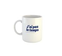 Kiribou Mug “J’ai pas le temps, je suis à la retraite” - Cadeau Parfait pour profiter du Temps Libre