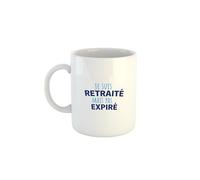 Kiribou Mug “Je suis retraité mais pas expiré” - La tasse idéale pour les retraités qui gardent la pêche
