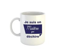 Kiribou Mug Je Suis Un Maître Qui Déchire - Cadeau Pour Un Maitre qui Déchire