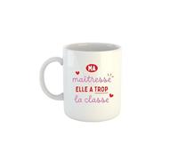 Kiribou Mug Ma Maîtresse Elle a Trop la adeau Original pour Maîtresse en Or