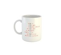 Kiribou Mug Marraine Scrabble - Cadeau Ludique pour une Marraine Passionnée de Mots