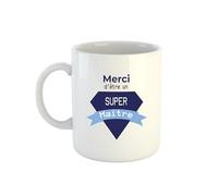 Kiribou Mug Merci d'Être un Super Maître - Tasse pour Un Maitre d’Enfer