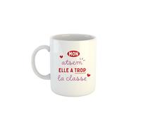 Kiribou Mug Mon ATSEM Elle a Trop la Classe - Tasse Drôle et Tendance pour ATSEM Extraordinaire