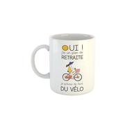 Kiribou Mug Oui J'ai Un Plan de Retraite - Pour les Aventuriers de la Retraite Active