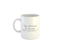 Kiribou Mug Que Dirais-Tu de Devenir Ma Marraine ? - Cadeau pour Annoncer une Demande Spéciale