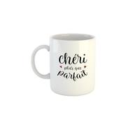 Kiribou Mug Saint-Valentin Chéri Plus Que Parfait - L’Éloge du Partenaire Idéal