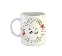 Kiribou Mug Super ATSEM - Un Merci Spécial pour votre ATSEM Héroïque- École