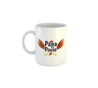 Kiribou Papa Poule Mug Homme - Mug à Offrir pour Toutes les Occasions