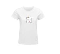 Kiribou T-Shirt Femme EVJF J'peux Pas, Je suis témoin - L'incontournable pour Le témoin de Mariage ! - M - Blanc