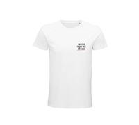Kiribou T-Shirt Grossesse Homme « J'adore Faire des Bêtises avec Papa » - Exprimez Votre Complicité avec Humour - L - Blanc