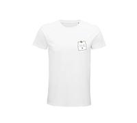 Kiribou T-Shirt Homme EVG J'peux Pas, Je suis Témoin - Le vêtement incontournable pour Le témoin du marié ! - L - Blanc
