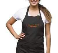 Kiribou Tablier de Cuisine « Meilleure Mamie du Monde » - Cadeau Pour les Meilleures Mamie du Monde - NOIR