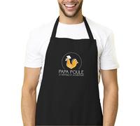 Kiribou Tablier De Cuisine Papa Poule, Le Véritable et Authentique - Un Cadeau Pour Tous les Papas Cuistos