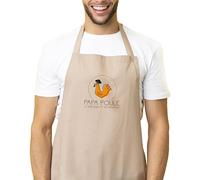Kiribou Tablier De Cuisine Papa Poule, Le Véritable et Authentique - Un Cadeau Pour Tous les Papas Cuistos