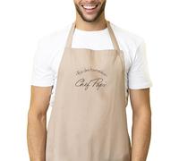 Kiribou Tablier de Cuisine Roi des Fourneaux Chef Papi - Cadeau original Pour les Papis Passionnés