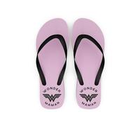 Kiribou Tong Femme Wonder Maman - Confort et Style pour les Super Mamans (Rose, Système Taille Chaussures EU, Adulte, Femme, Numérique (intervalle), Large, 39, 42)