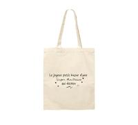 Kiribou Tote Bag Le Joyeux Petit Bazar d'une Maîtresse qui Déchire - Parfait pour les Enseignantes Organisées - École
