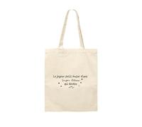 Kiribou Tote Bag Le Joyeux Petit Bazar d'une Super ATSEM - Parfait pour les ATSEM Organisées- École