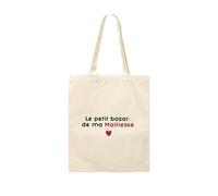 Kiribou Tote Bag Le Petit Bazar de Ma Maîtresse - Un Cadeau Élégant et Fonctionnel - École