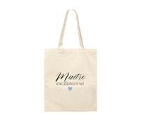 Kiribou Tote Bag Maître Exceptionnel » - L'Élégance au Service de l’École