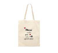 Kiribou Tote Bag Merci Maître pour cette superbe année » - Cadeau École, Enseignant