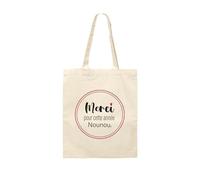 Kiribou Tote Bag Merci pour cette année Nounou - L’expression parfaite de votre gratitude