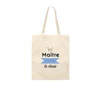 Kiribou Tote Bag Mon Maître, Il a Trop la Classe » - Affichez Votre Admiration avec Style