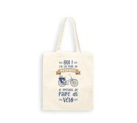 Kiribou Tote Bag Oui, j'ai un Plan de Retraite, Je Prévois de Faire du Vélo - Embrassez votre passion avec style