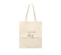 Kiribou Tote Bag Super ATSEM, Merci pour Cette Belle Année - Cadeau pour Reconnaître l'Excellence de votre ATSEM- École