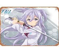 Kirin Toudou, Gakusen Toshi Asterisk, The Asterisk War: The Academy City On The Water Poster Décoration murale rétro en métal 20,3 x 30,5 cm
