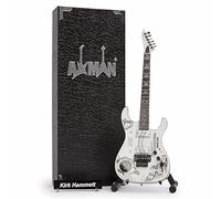 Kirk Hammett (Metallica) : Réplique de guitare miniature Ouija Blanc