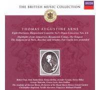 Kirkby, Tear, Aam Ea - Arne:Overures 1-8/Organ Con4 [Import]