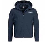 KIRKJUBØUR® "Hestur" Hommes Veste SOFTSHELL 10 000 mm colonne d'eau bleu S