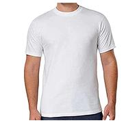 Kirkland Lot de 6 T-shirts à col rond pour homme 100 % coton épais Blanc Taille XL