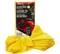 Kirkland Signature 713160 Ultra Plush Lot de 36 Serviettes en Microfibre Jaune