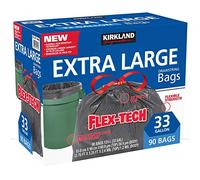Kirkland Signature Flex-Tech Lot de 90 sacs poubelle 100 l