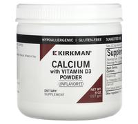 Kirkman Labs, Poudre de Calcium avec Vitamine D3, Sans Arôme, 8 oz (227 g)